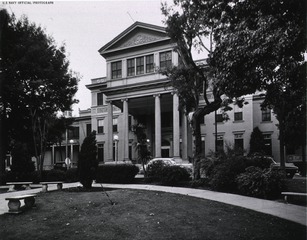 U.S. Naval Hospital, Mare Island, Vallejo, CA: Front of Administration Building