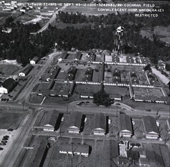 U.S. Army Air Forces. Convalescent Hospital, Cochran Field, Macon, Ga: Aerial view