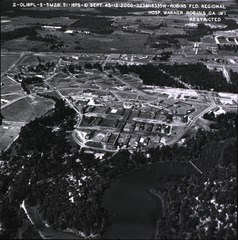 U.S. Air Forces. Field Hospital, Robins AFB, Ga: Aerial view