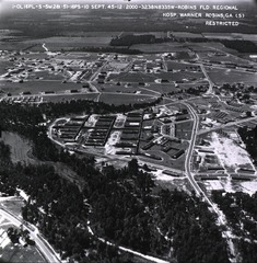 U.S. Air Forces. Field Hospital, Robins AFB, Ga: Aerial view