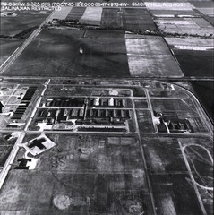 U.S. Army Air Forces. Regional Hospital, Smoky Hill Army Air Field, Salina, Kan: Aerial view