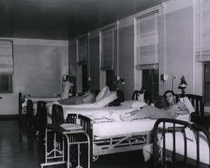 U.S. Air Force. Hospital, Barksdale AFB, Shreveport, La: Interior view- Ward