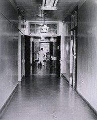 U.S. Air Force. Hospital, Barksdale AFB, Shreveport, La: Interior view- Corridor to Ward 4
