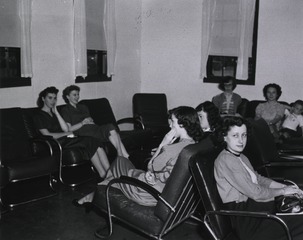 U.S. Air Force. Hospital, Barksdale AFB, Shreveport, La: Interior view- Out-Patient Waiting Room