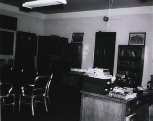 U.S. Air Force. Hospital, Barksdale AFB, Shreveport, La: Interior view- Library