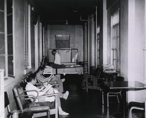 U.S. Air Force. Hospital, Barksdale AFB, Shreveport, La: Interior view- Military Ward