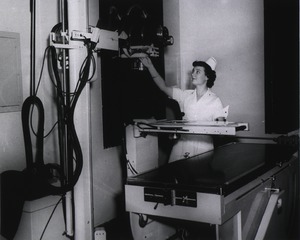 U.S. Air Force. Hospital, Barksdale AFB, Shreveport, La: Interior view- X-Ray Clinic