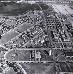 U.S. Air Force. Hospital, Barksdale AFB, Shreveport, La: Aerial view