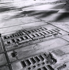 U.S. Army Air Forces. Debarkation Hospital, Great Falls, Mont: Aerial view