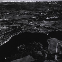 U.S. Army Air Forces. Convalescent Hospital, Pawling, N.Y: Aerial view
