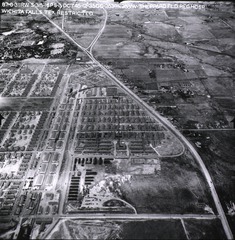 U.S. Army Air Forces. Regional Hospital, Sheppard Field, Wichita Falls, Texas: Aerial view