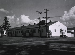 U.S. Air Force. Hospital, McChord Air Force Base, Tacoma, Wash: Exterior view- Dining Hall