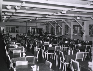 U.S. Air Force. Hospital, McChord Air Force Base, Tacoma, Wash: Interior view- Dining Hall