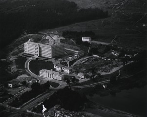 U.S. Marine Hospital, San Francisco, Ca: Aerial view