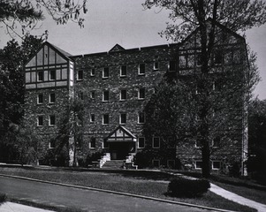Institute of Living, Hartford, Conn: Exterior view- Childrens Center