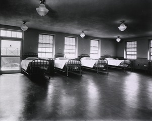 Southbury Training School, Southbury, Conn: Interior view- Dormitory