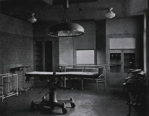 Central Dispensary and Emergency Hospital, Washington, D.C: Interior view- Operating Room