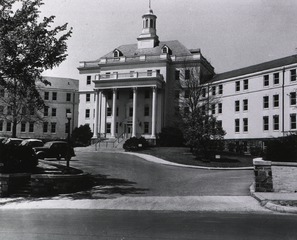 U.S. Veterans Administration Hospital (Mount Alto), Washington, D.C: Exterior view- Administration Building