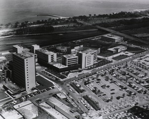 Michael Reese Hospital and Medical Center, Chicago, Ill: Aerial view