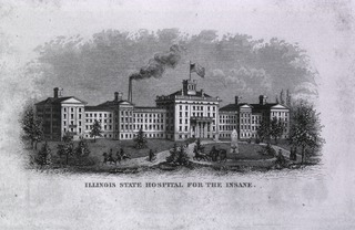 State Hospital for the Insane, Jacksonville, Ill: Panoramic view