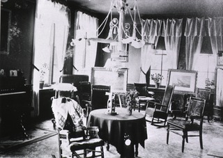 Eastern Hospital for the Insane, Kankakee, Ill: Interior view- Ward sitting room