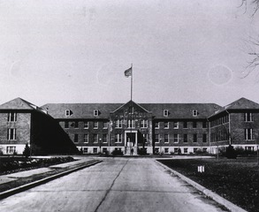 U.S. Veterans Administration Hospital, Knoxville, Iowa: General view