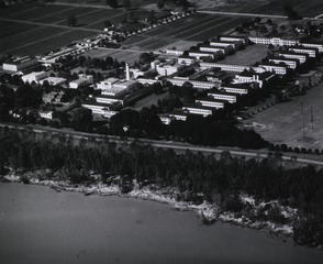 U.S. Marine Hospital, Carville, La: Aerial view