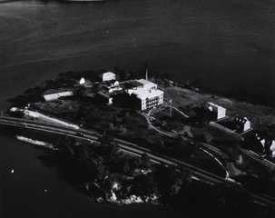 U.S. Marine Hospital, Portland, Maine: Aerial view
