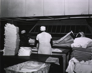 U.S. Naval Hospital, Charleston, SC: Laundry scene