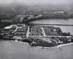 U.S. Naval Hospital, Quantico, VA: Aerial view