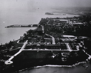 U.S. Naval Hospital, Quantico, VA: Aerial view