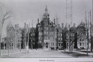 Harper Hospital, Detroit, Michigan: General view