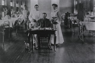 University of Maryland Hospital, Baltimore, Maryland: Interior view- Ward Scene