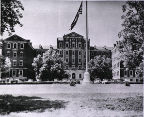 U.S. Veteran's Administration Hospital, Montgomery, AL: Front view