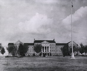 U.S. Veteran's Administration Hospital, Fayetteville, AR: Front view