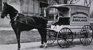 Northwestern Hospital, Minneapolis, Minn: Ambulance Service in 1882