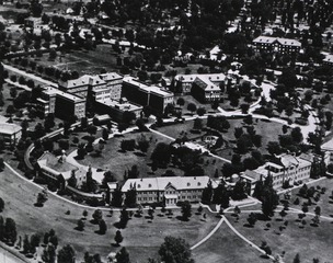 U.S. Veterans Administration Hospital, Minneapolis, Minn: Aerial view