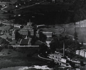 Glen Lake Sanatorium, Oak Terrace, Minn: Aerial view