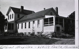 Indian Hospital, White Earth, Minn: Exterior view