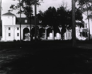 U.S. Veterans Administration Hospital, Biloxi, Miss: Rear view