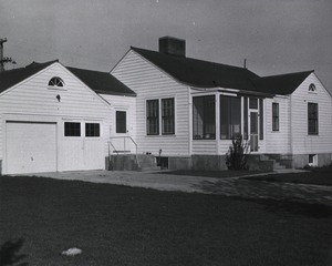 Fort Belknap Hospital, Harlem, Mont: Exterior view- Superintendent's Residence