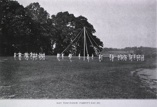Training School, Elwyn, PA: May Pole Dance - Parent's Day 1931