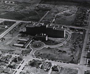 U.S. Veterans Administration Hospital, Reno, Nev: Aerial view