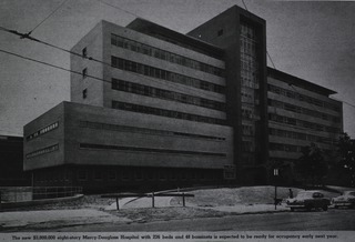 Mercy-Douglass Hospital, Philadelphia, PA: Front view from article in Philadelphia Inquirer Magazine