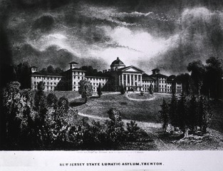 State Lunatic Asylum, Trenton, N.J: General view