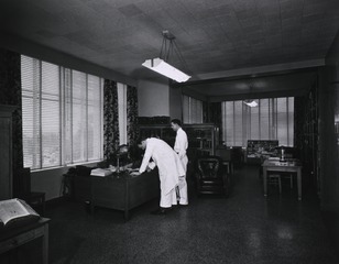 Dr. W.H. Groves Latter-Day Saints Hospital, Salt Lake City, UT: Interior of Medical Library