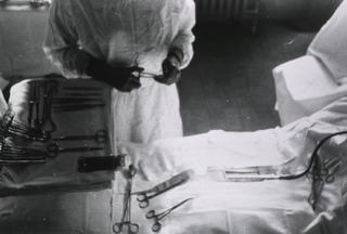 Lenox Hill Hospital, New York City, N.Y: Interior view- Operating Room showing instruments