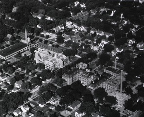 Saint Vincent's Hospital, Green Bay, WI: Aerial view