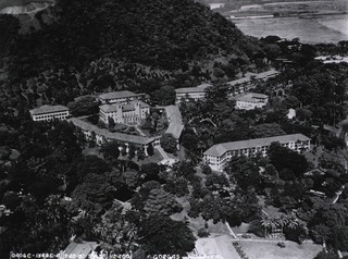 Gorgas Hospital, Ancon, Canal Zone: Aerial view