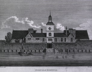 Norfolk and Norwich Hospital, Norfolk, England: General view